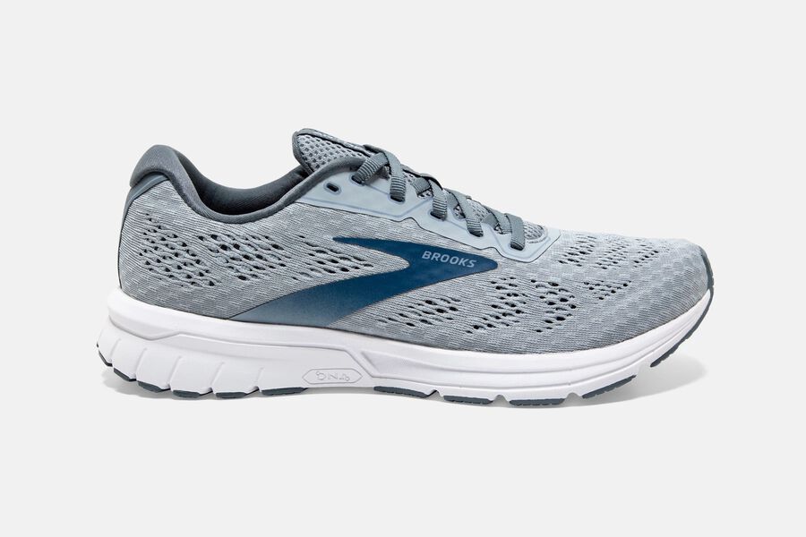 Brooks Anthem 3 Road Running Shoes Mens - Grey/Blue - OMRIL-4108